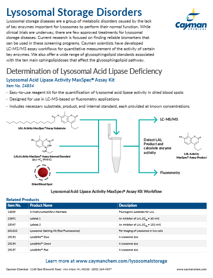 <p>​Lysosomal Storage Disorders<br></p>